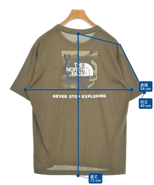 THE NORTH FACE（ザノースフェイス）Tシャツ・カットソー カーキ サイズ:XL メンズ/2200735368064