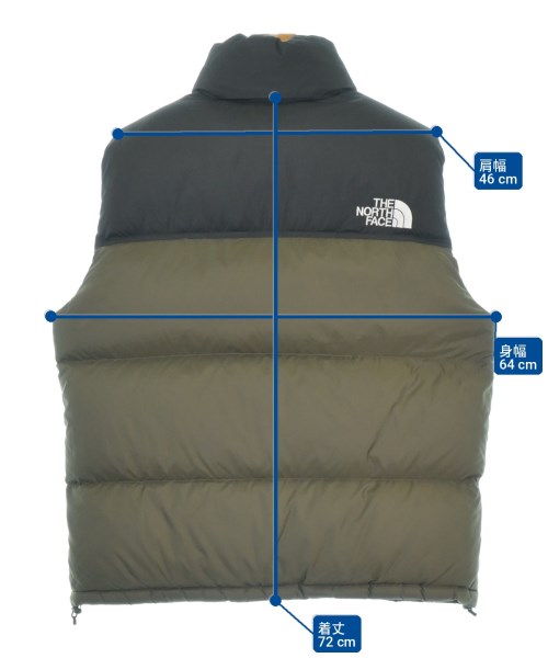 THE NORTH FACE（ザノースフェイス）ダウンジャケット/ダウンベスト カーキ サイズ:XL メンズ/2200727656025