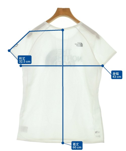 THE NORTH FACE（ザノースフェイス）Tシャツ・カットソー 白 サイズ:L レディース/2200730143178