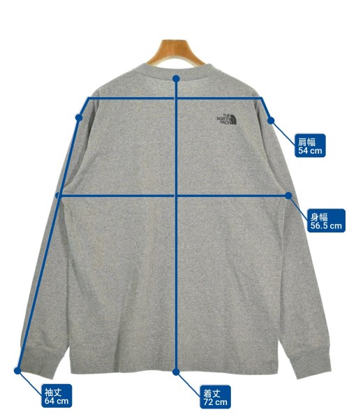 THE NORTH FACE（ザノースフェイス）Tシャツ・カットソー グレー サイズ:XXL メンズ/2200718990107