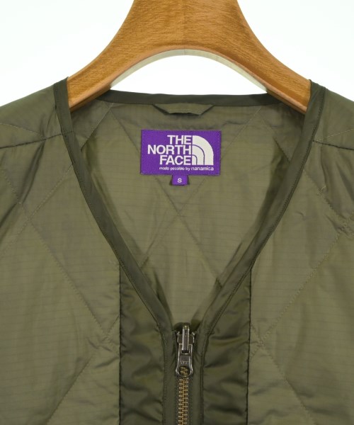 THE NORTH FACE PURPLE LABEL（ザノースフェイスパープルレーベル）ダウンジャケット/ダウンベスト カーキ サイズ:S メンズ/2200722460139