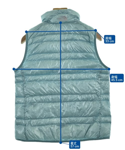 THE NORTH FACE（ザノースフェイス）ダウンジャケット/ダウンベスト 青 サイズ:M レディース/2200720568066