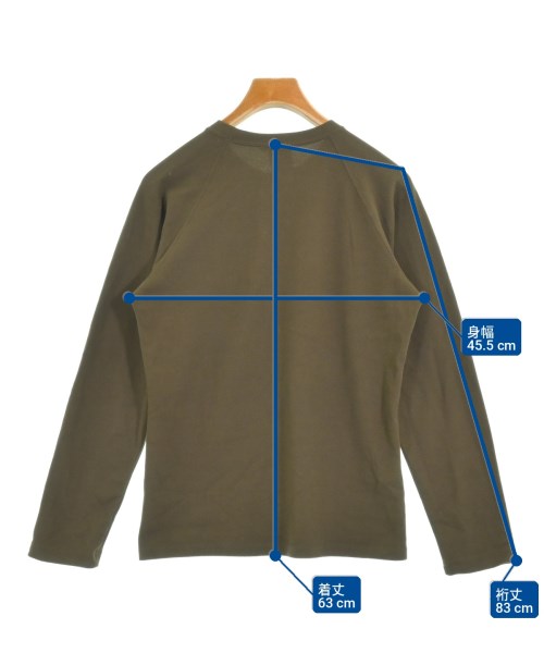 THE NORTH FACE（ザノースフェイス）Tシャツ・カットソー 茶 サイズ:M メンズ/2200723808022