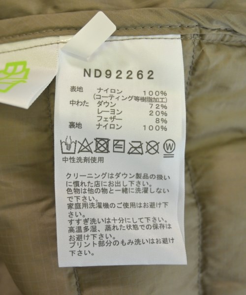 THE NORTH FACE（ザノースフェイス）ダウンジャケット/ダウンベスト ベージュ サイズ:S メンズ/2200724336227