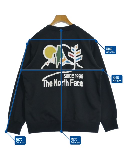 THE NORTH FACE（ザノースフェイス）スウェット 黒 サイズ:S メンズ/2200725434021