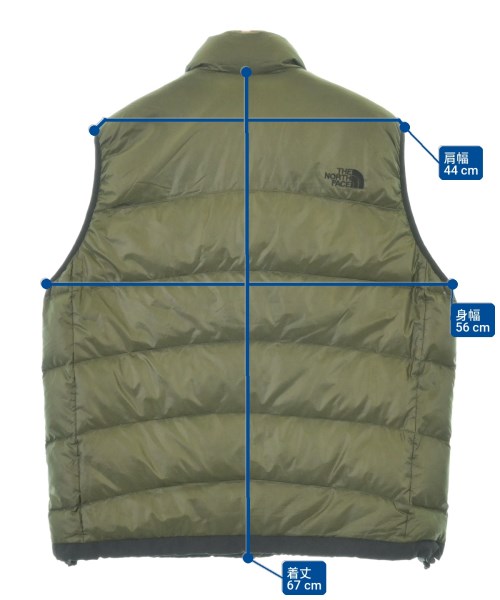 THE NORTH FACE（ザノースフェイス）ダウンジャケット/ダウンベスト カーキ サイズ:L メンズ/2200724603091