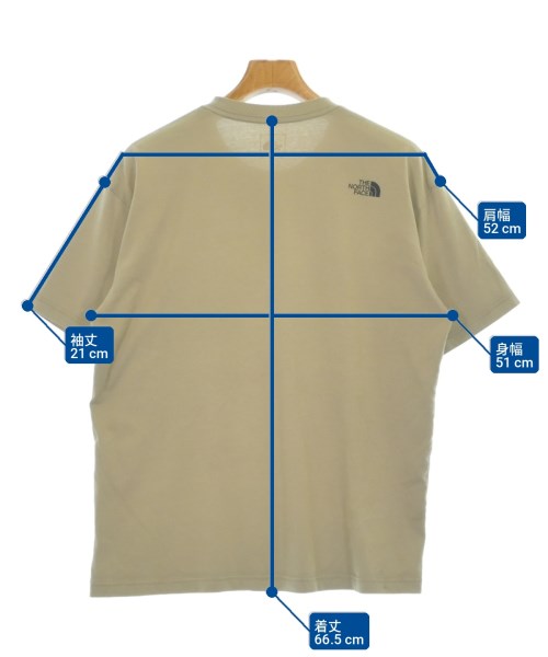 THE NORTH FACE（ザノースフェイス）Tシャツ・カットソー ベージュ サイズ:XL メンズ/2200719476020