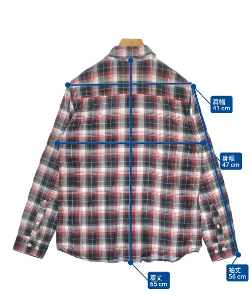 THE NORTH FACE（ザノースフェイス）カジュアルシャツ 赤 サイズ:L レディース/2200678308073