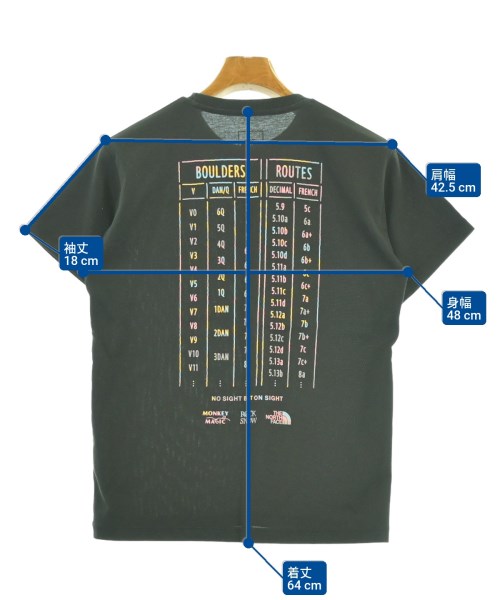 THE NORTH FACE（ザノースフェイス）Tシャツ・カットソー 黒 サイズ:M メンズ/2200681997189