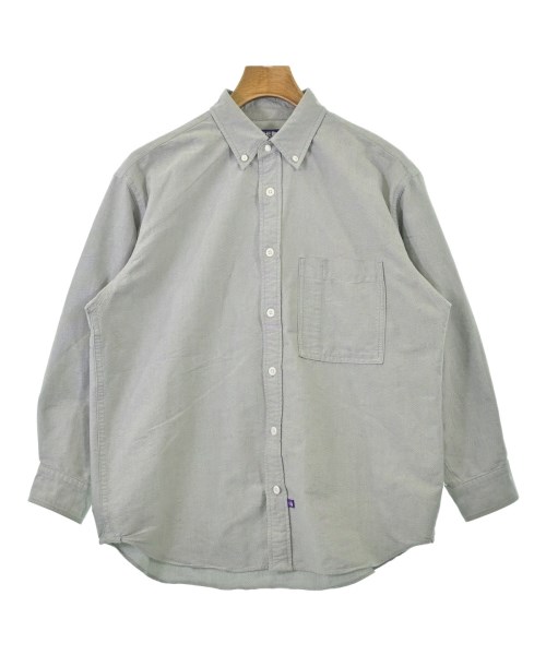 THE NORTH FACE PURPLE LABEL(ザノースフェイスパープルレーベル)カジュアルシャツ グレー サイズ:S/2200682637015