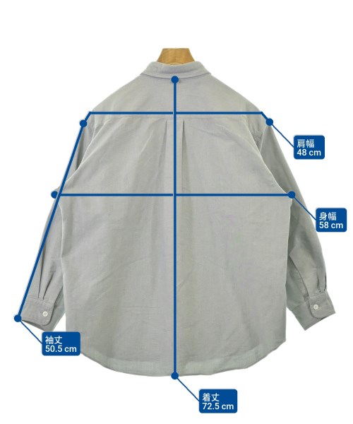 THE NORTH FACE PURPLE LABEL（ザノースフェイスパープルレーベル）カジュアルシャツ グレー サイズ:S レディース/2200682637015