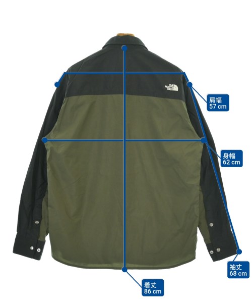 THE NORTH FACE（ザノースフェイス）カジュアルシャツ カーキ サイズ:XL メンズ/2200679777076