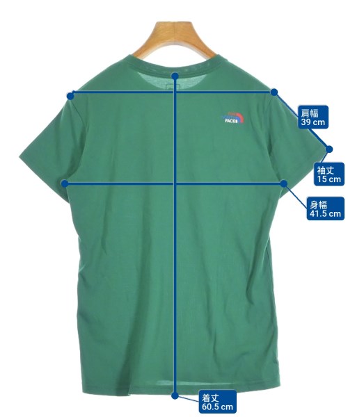 THE NORTH FACE（ザノースフェイス）Tシャツ・カットソー 緑 サイズ:M レディース/2200684601083