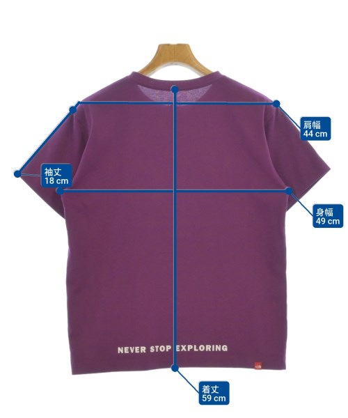 THE NORTH FACE（ザノースフェイス）Tシャツ・カットソー 紫 サイズ:M メンズ/2200685663080
