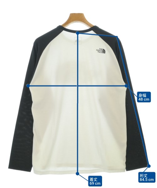 THE NORTH FACE（ザノースフェイス）Tシャツ・カットソー 白 サイズ:L メンズ/2200682317078