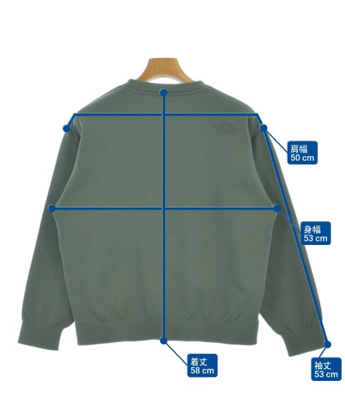 THE NORTH FACE（ザノースフェイス）スウェット 緑 サイズ:M レディース/2200681577145