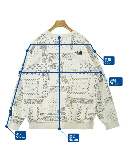 THE NORTH FACE（ザノースフェイス）スウェット 白 サイズ:XL メンズ/2200688456115
