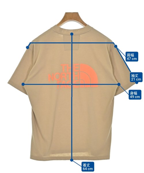 THE NORTH FACE（ザノースフェイス）Tシャツ・カットソー ベージュ サイズ:M メンズ/2200684258027