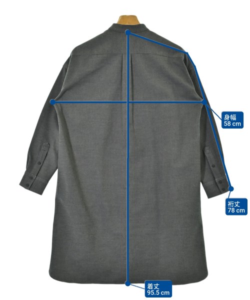 THE NORTH FACE（ザノースフェイス）カジュアルシャツ グレー サイズ:M レディース/2200690257083