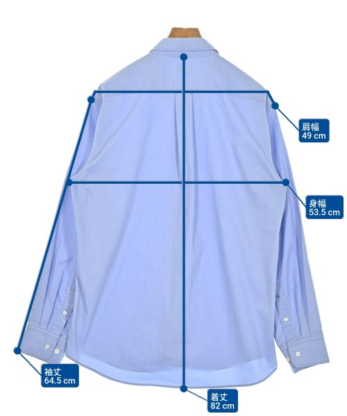 THE NORTH FACE（ザノースフェイス）カジュアルシャツ 青 サイズ:XL メンズ/2200690788037