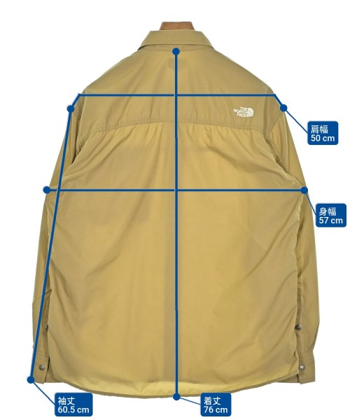 THE NORTH FACE（ザノースフェイス）カジュアルシャツ ベージュ サイズ:L メンズ/2200687578030