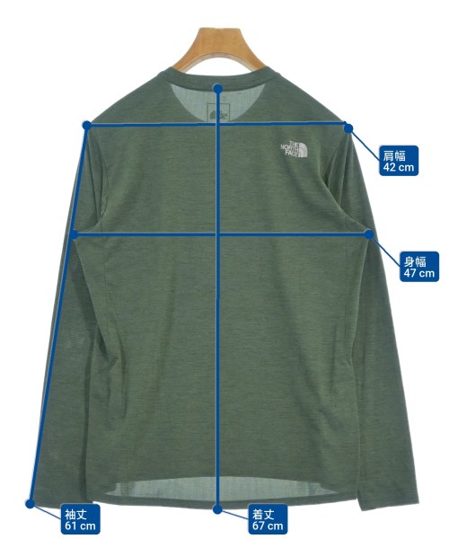 THE NORTH FACE（ザノースフェイス）Tシャツ・カットソー 緑 サイズ:S メンズ/2200684814476