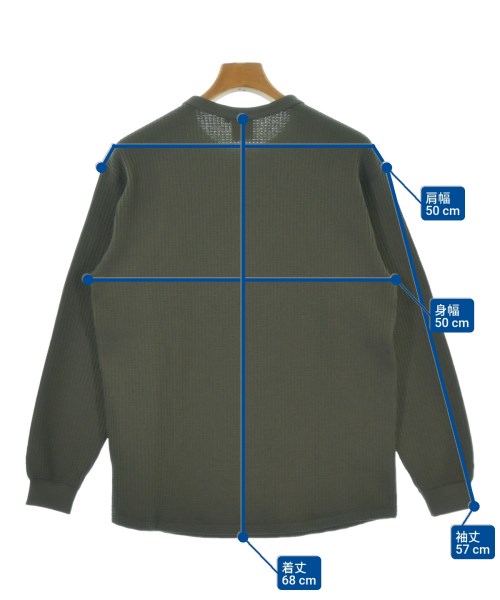 THE NORTH FACE（ザノースフェイス）Tシャツ・カットソー カーキ サイズ:S メンズ/2200687580026