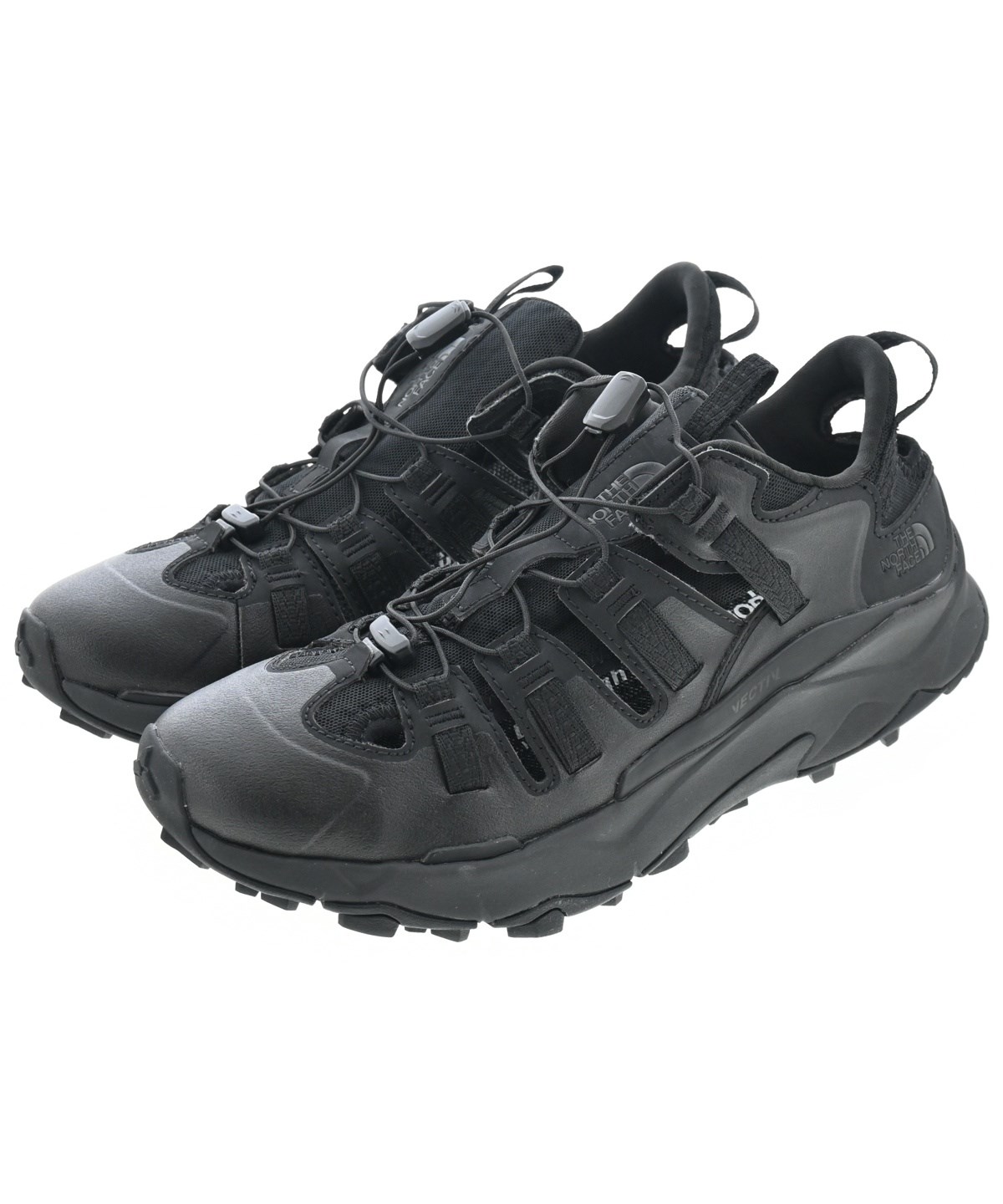 (最終値下げ) THE NORTH FACE ブラック スニーカー　25.5㎝ THE NORTH FACE（ザノースフェイス）スニーカー 黒 サイズ:25cm