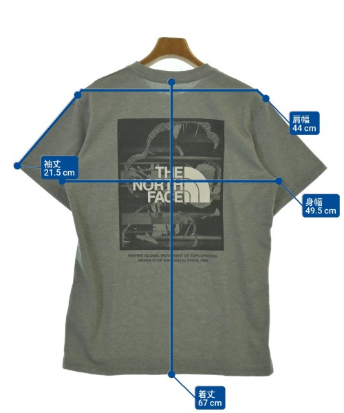 THE NORTH FACE（ザノースフェイス）Tシャツ・カットソー グレー サイズ:M メンズ/2200692114018