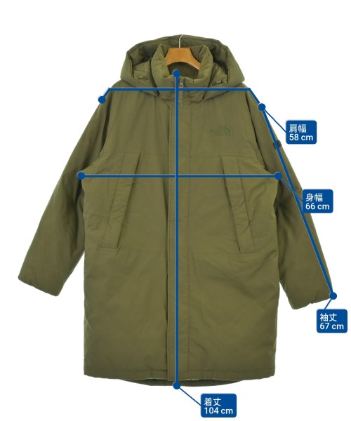 THE NORTH FACE（ザノースフェイス）ダウンコート カーキ サイズ:L メンズ/2200692577011