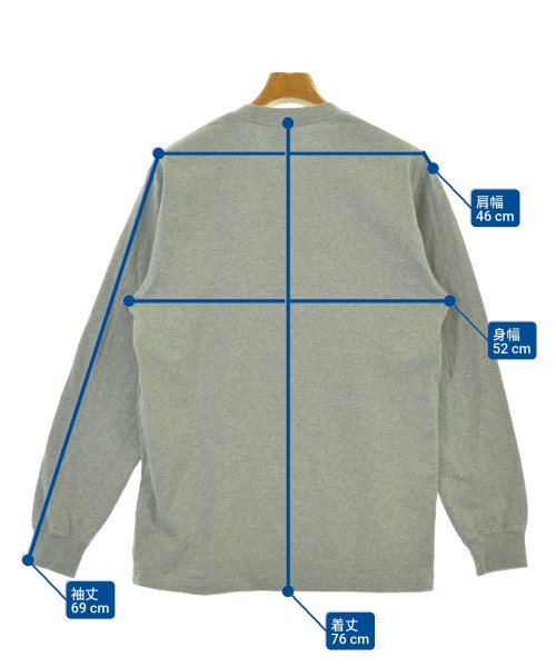 THE NORTH FACE（ザノースフェイス）Tシャツ・カットソー グレー サイズ:M メンズ/2200688086015