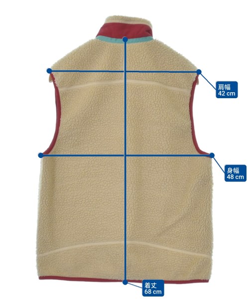 Patagonia（パタゴニア）ブルゾン ベージュ サイズ:M メンズ/2200635908025