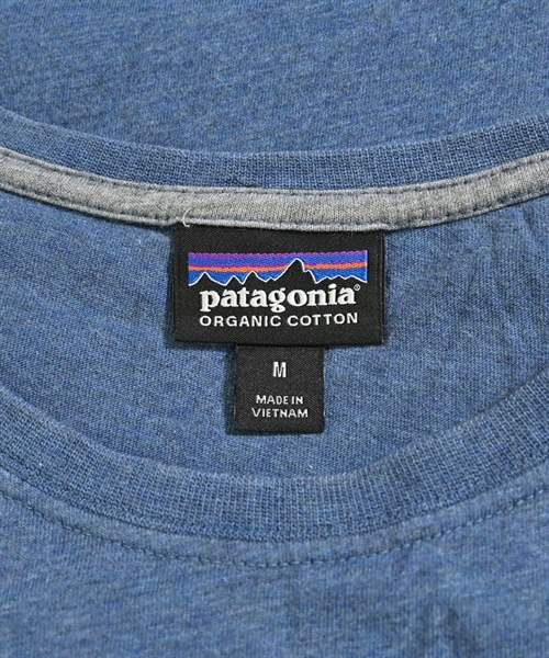 Patagonia（パタゴニア）Tシャツ・カットソー 青 サイズ:M メンズ/2200609208724