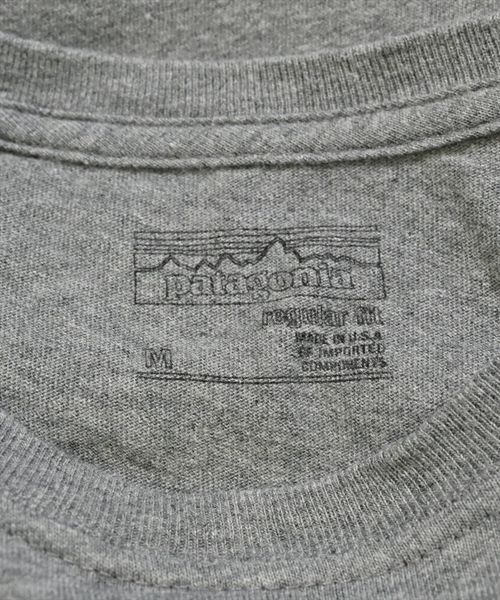 Patagonia（パタゴニア）Tシャツ・カットソー グレー サイズ:M メンズ/2200609208731