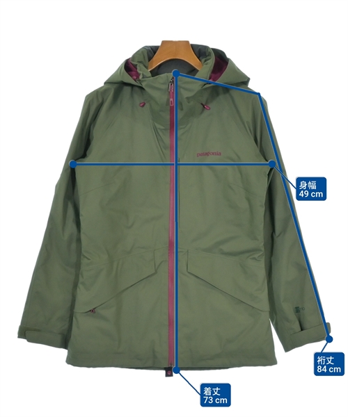 Patagonia（パタゴニア）マウンテンパーカー カーキ サイズ:S レディース/2200626354060