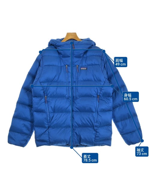 Patagonia（パタゴニア）ダウンジャケット/ダウンベスト 青 サイズ:L メンズ/2200625331024