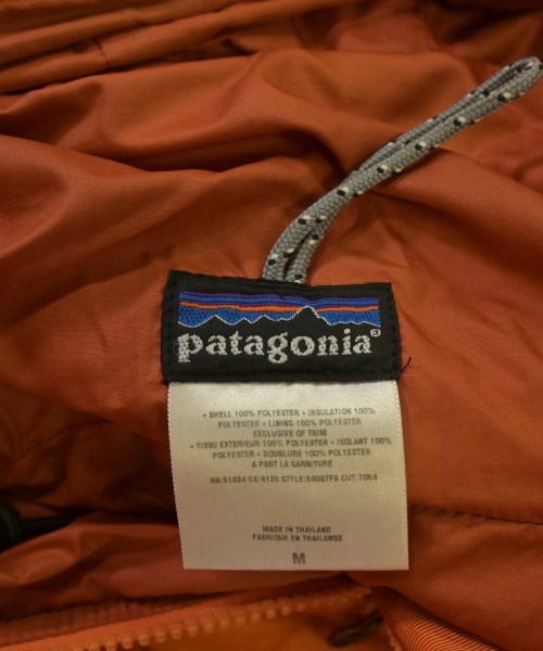Patagonia（パタゴニア）ダウンジャケット/ダウンベスト オレンジ サイズ:M メンズ/2200640274016