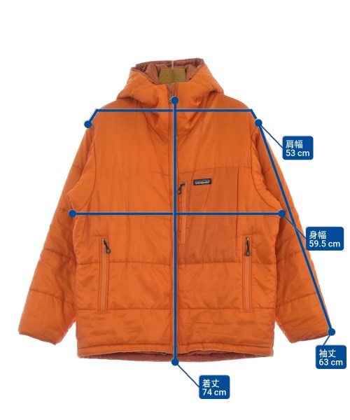 Patagonia（パタゴニア）ダウンジャケット/ダウンベスト オレンジ サイズ:M メンズ/2200640274016