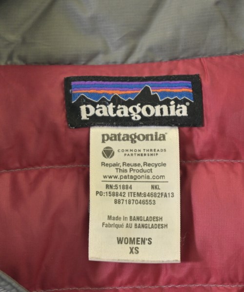 Patagonia（パタゴニア）ダウンジャケット/ダウンベスト グレー サイズ:XS レディース/2200640764012