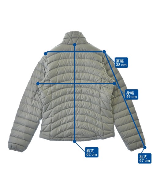 Patagonia（パタゴニア）ダウンジャケット/ダウンベスト グレー サイズ:XS レディース/2200640764012