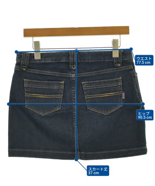 Patagonia（パタゴニア）ミニスカート 紺 サイズ:2(M位) レディース/2200627529139