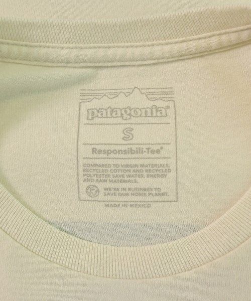 Patagonia（パタゴニア）Tシャツ・カットソー 白 サイズ:S メンズ/2200642257048
