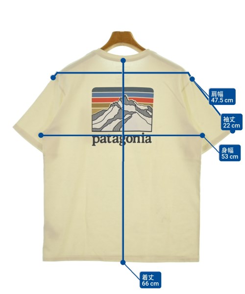 Patagonia（パタゴニア）Tシャツ・カットソー 白 サイズ:S メンズ/2200642257048