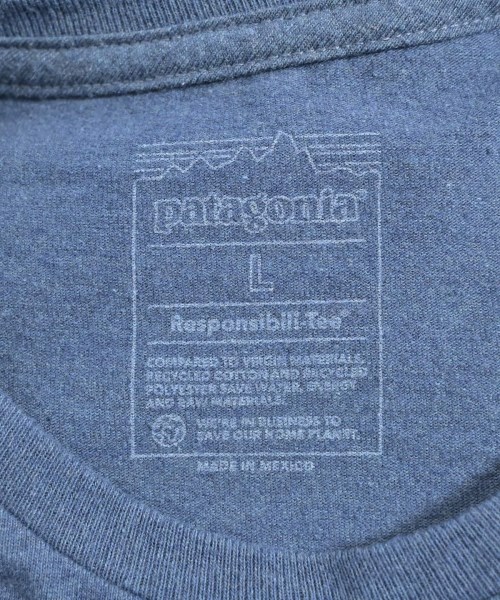 Patagonia（パタゴニア）Tシャツ・カットソー 青 サイズ:L メンズ/2200642594044