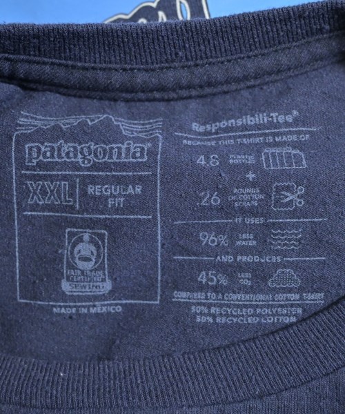 Patagonia（パタゴニア）Tシャツ・カットソー 紺 サイズ:XXL メンズ/2200642594068