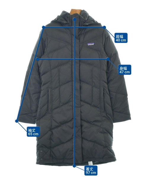 Patagonia（パタゴニア）ダウンコート 黒 サイズ:S レディース/2200636646018