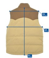 Patagonia（パタゴニア）ダウンジャケット/ダウンベスト ベージュ サイズ:M メンズ/2200634970023