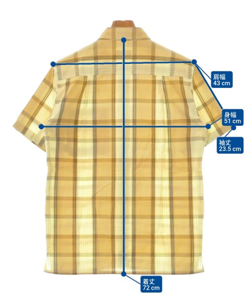 Patagonia（パタゴニア）カジュアルシャツ 黄 サイズ:S メンズ/2200633554132