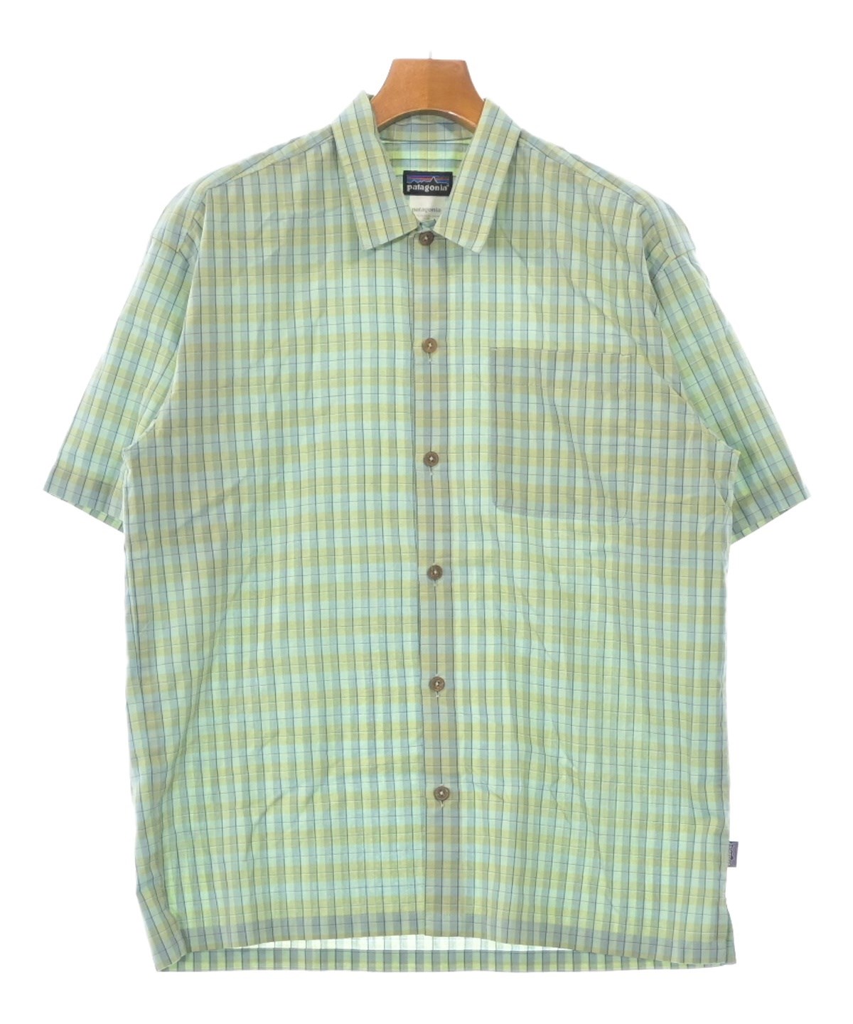 Patagonia（パタゴニア）カジュアルシャツ 緑 サイズ:M メンズ