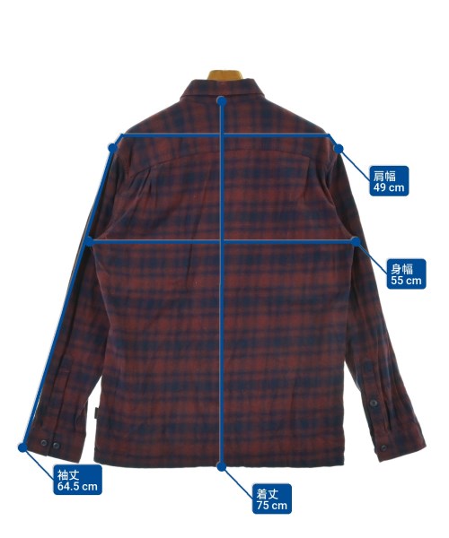 Patagonia（パタゴニア）カジュアルシャツ 赤 サイズ:M メンズ/2200643043039